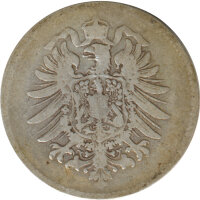 Deutsches Reich 1 Mark 1875 C Silber*