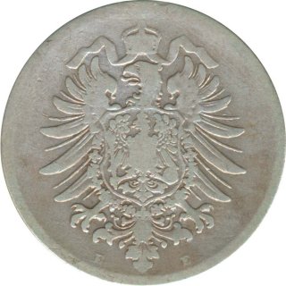 Deutsches Reich 1 Mark 1875 E Silber*