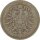 Deutsches Reich 1 Mark 1875 H Silber*