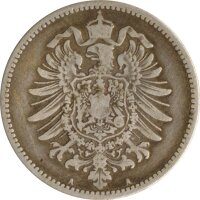 Deutsches Reich 1 Mark 1876 A Silber*