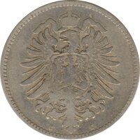 Deutsches Reich 1 Mark 1876 C Silber*