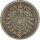 Deutsches Reich 1 Mark 1876 D Silber*