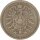 Deutsches Reich 1 Mark 1881 J Silber*