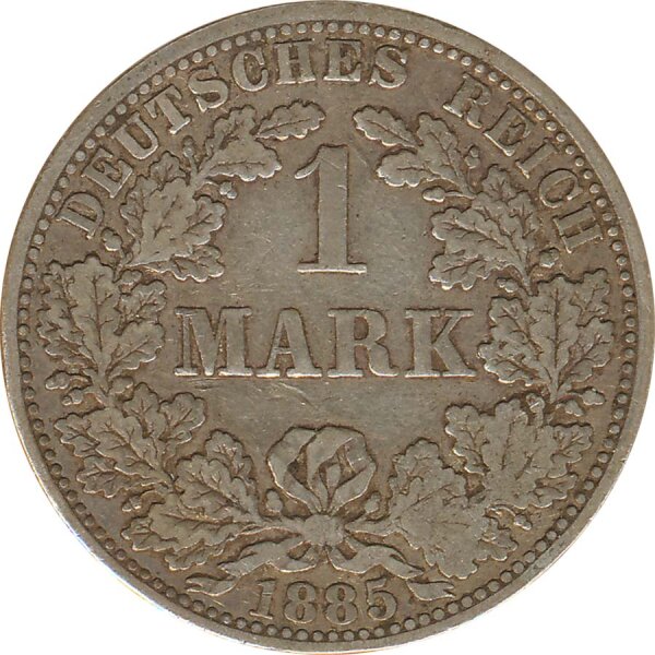 Deutsches Reich 1 Mark 1885 A Silber*
