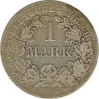 Deutsches Reich 1 Mark 1887 A Silber*