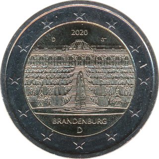 Deutschland 2 Euro 2020 - Schloss Sanssouci ( D )*