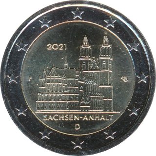 Deutschland 2 Euro 2021 - Magdeburger Dom ( F )*