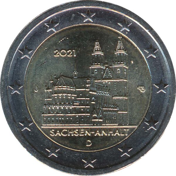 Deutschland 2 Euro 2021 - Magdeburger Dom ( J )*