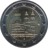Deutschland 2 Euro 2021 - Magdeburger Dom ( J )*