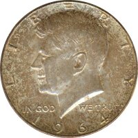 USA Half Dollar 1964 John F. Kennedy Silber*
