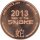 Kupfer - Lunar Schlange 2013 - AVDP Ounce*