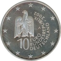BRD 10 Euro 2002 A Berliner Museumsinsel Silber*