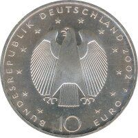 BRD 10 Euro 2002 F Euro-Einf&uuml;hrung Silber*