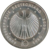 BRD 10 Euro 2003 A FIFA Fussball-WM 2006 Silber*