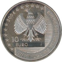 BRD 10 Euro 2004 J Nationalpark Wattenmeer Silber*