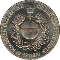 Gro&szlig;britannien Medaille 1977 25. Thronjubil&auml;um von Elizabeth II.