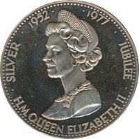 Gro&szlig;britannien Medaille 1977 25. Thronjubil&auml;um von Elizabeth II.