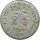 Ceylon 25 Cents 1909 Edward VII. Silber*