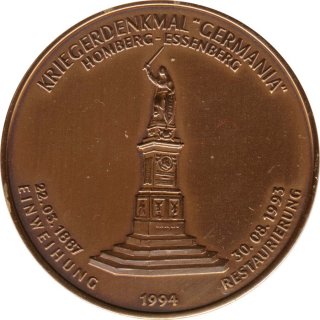 Medaille BRD 1994 Germania Denkmal in Homberg