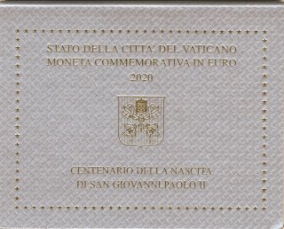 Vatikan 2 Euro 2020 - 100. Geburtstag von Papst Johannes...
