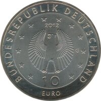 BRD 10 Euro 2012 G 50 Jahre Welthungerhilfe*