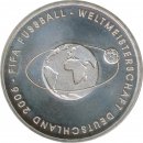 BRD 10 Euro 2004 G FIFA Fussball-WM 2006 Silber*