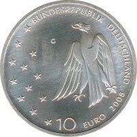 BRD 10 Euro 2008 G Franz Kafka Silber*