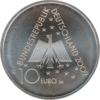 BRD 10 Euro 2009 G 100 Jahre Jugendherberge Silber*