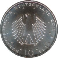 BRD 10 Euro 2010 A 20 Jahre Deutsche Einheit Silber*