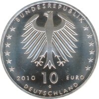 BRD 10 Euro 2010 G Konrad Zuse Silber*