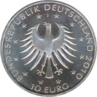 BRD 10 Euro 2010 J Robert Schumann Silber*