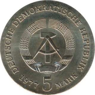 DDR 5 Mark 1977 Friedrich Ludwig Jahn*