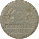 BRD 2 DM 1951 F Trauben und �hren*