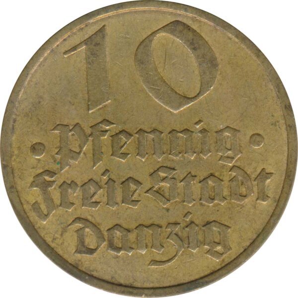 Freie Stadt Danzig 10 Pfennig 1932*
