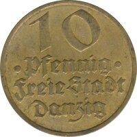Freie Stadt Danzig 10 Pfennig 1932*