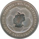 BRD 10 Euro 2003 D FIFA Fussball-WM 2006 Silber*