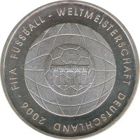BRD 10 Euro 2006 J FIFA Fussball-WM 2006 Silber*