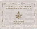 Vatikan 2 Euro 2013 Sede Vacante im Folder*