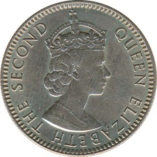Seyschellen 25 Cents 1965 Elizabeth II*