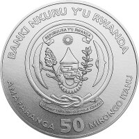 Ruanda 2022 Pelikan 1 Oz Silber*
