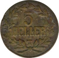 Deutsch-Ostafrika 5 Heller 1916 T*