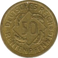 Deutsches Reich 50 Pfennig 1923 A*
