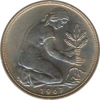 BRD 50 Pfennig 1967 D J.384*