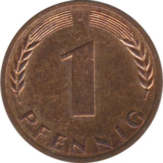 BRD 1 Pfennig 1970 J Eichenzweig J.380*