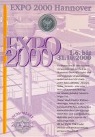 BRD 10 DM 2000 A EXPO in Hannover Silber im Numisblatt*
