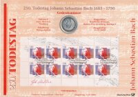 BRD 10 DM 2000 F Johann Sebastian Bach Silber im Numisblatt*