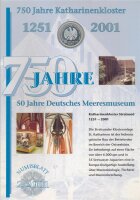 BRD 10 DM 2001 A Stralsund Silber im Numisblatt*