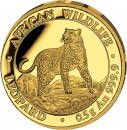 Somalia Republik 2022 - Leopard 0,5 Gramm Gold