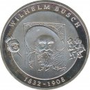 BRD 10 Euro 2007 D Wilhelm Busch Silber*