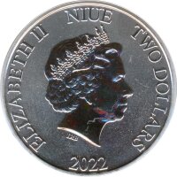 Niue 2022 -  Flash (DC Serie 1) - 1 Oz Silber*